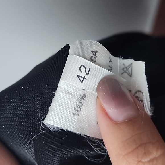 Vintage 90s Cinch Laced Front 100% Printed Viscose Midi Dress - Picture 8 of 8